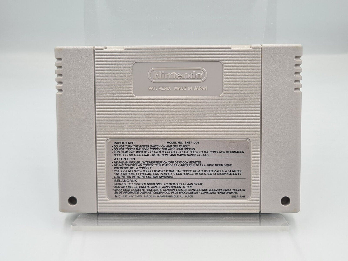 SNES Super Nintendo Prince of Persia 2 Modul EUR - T-Retro-Games
