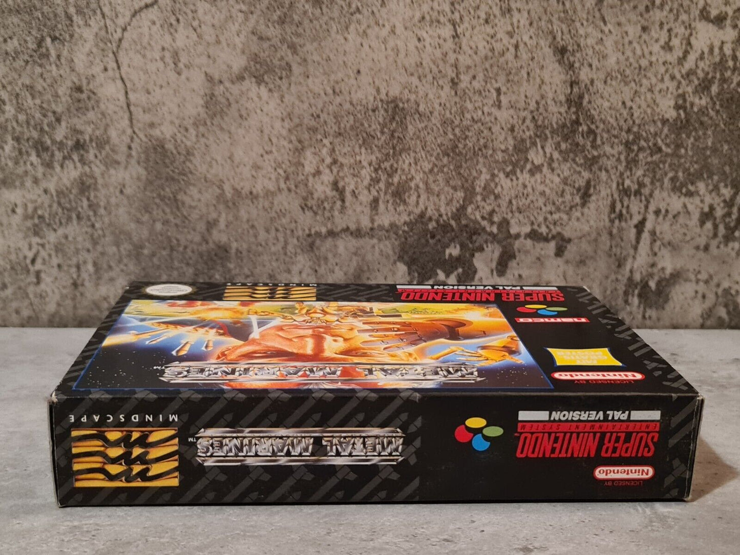 SNES Super Nintendo Metal Marines mit OVP und Anleitung + Poster NOE - T-Retro-Games