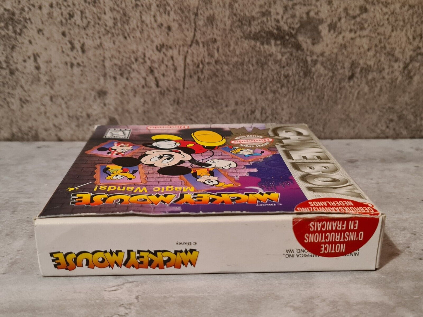 Nintendo Game Boy Classic Mickey Mouse Magic Wands! mit OVP und Anleitung USA - T-Retro-Games