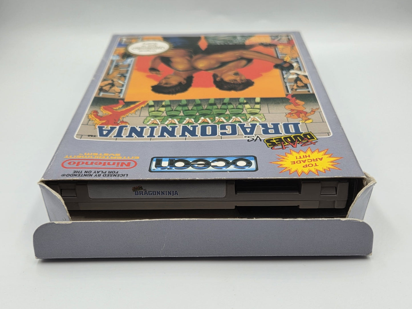 NES Bad Dudes VS. Dragonninja mit OVP und Anleitung FRA
