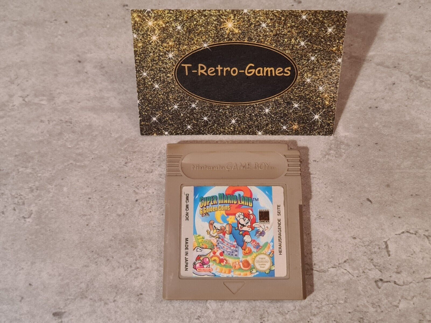 Nintendo Gameboy Classic Spiel Super Mario Land 2: 6 Golden Coins Modul NOE - T-Retro-Games