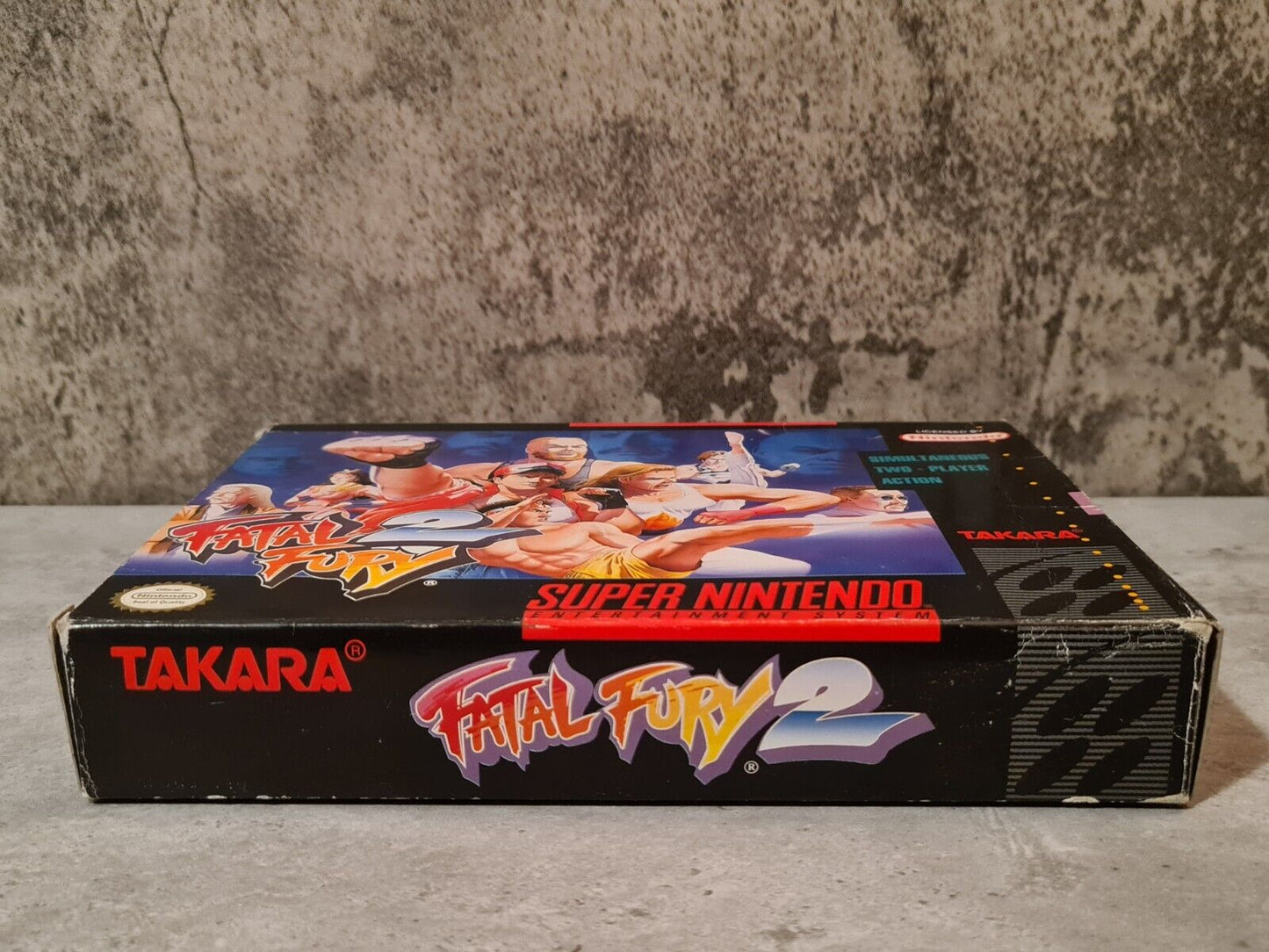 SNES Super Nintendo Fatal Fury 2 mit OVP und Anleitung NTSC USA - T-Retro-Games