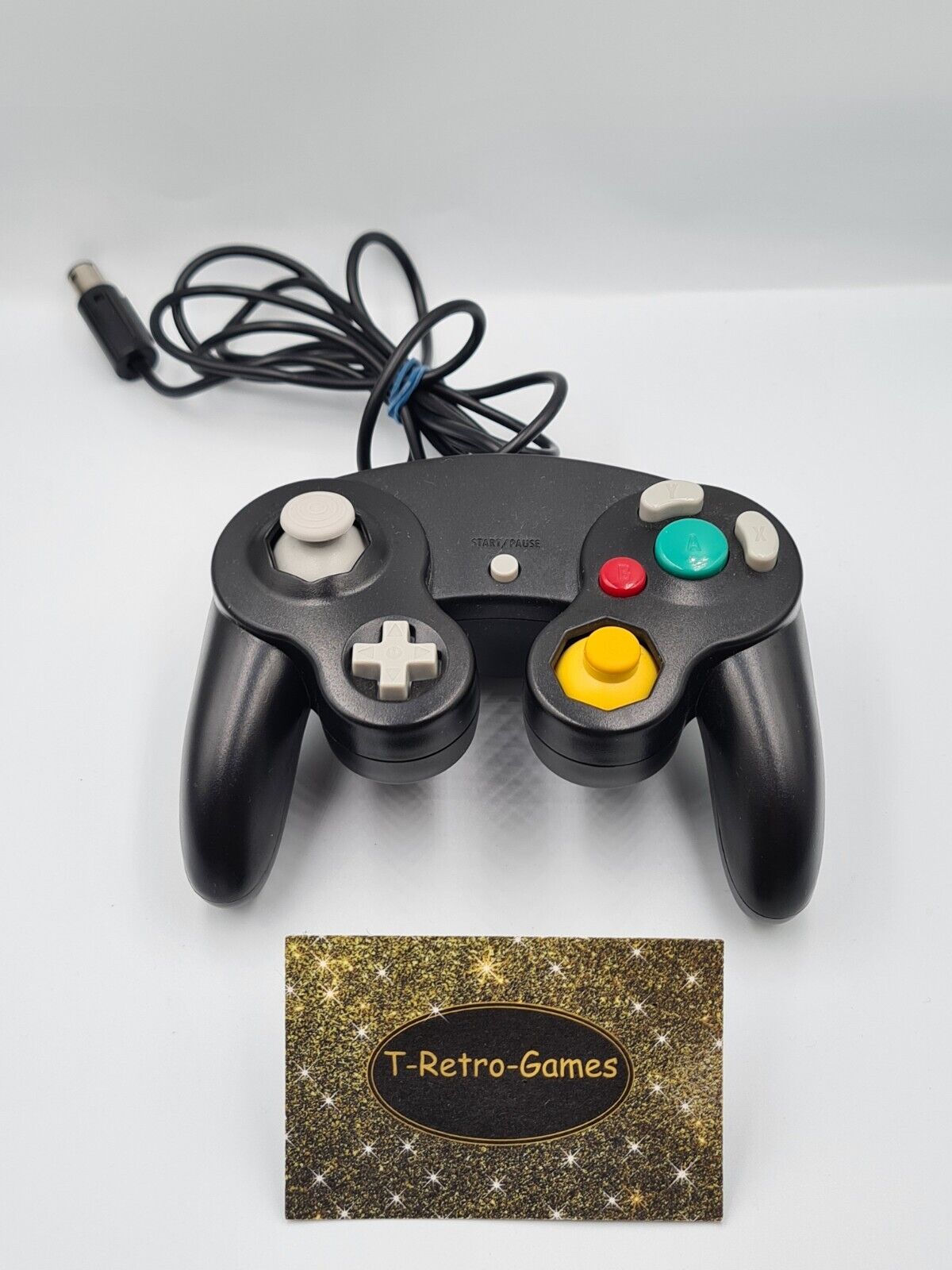 Nintendo GameCube Controller Joystick Schwarz Black - T-Retro-Games