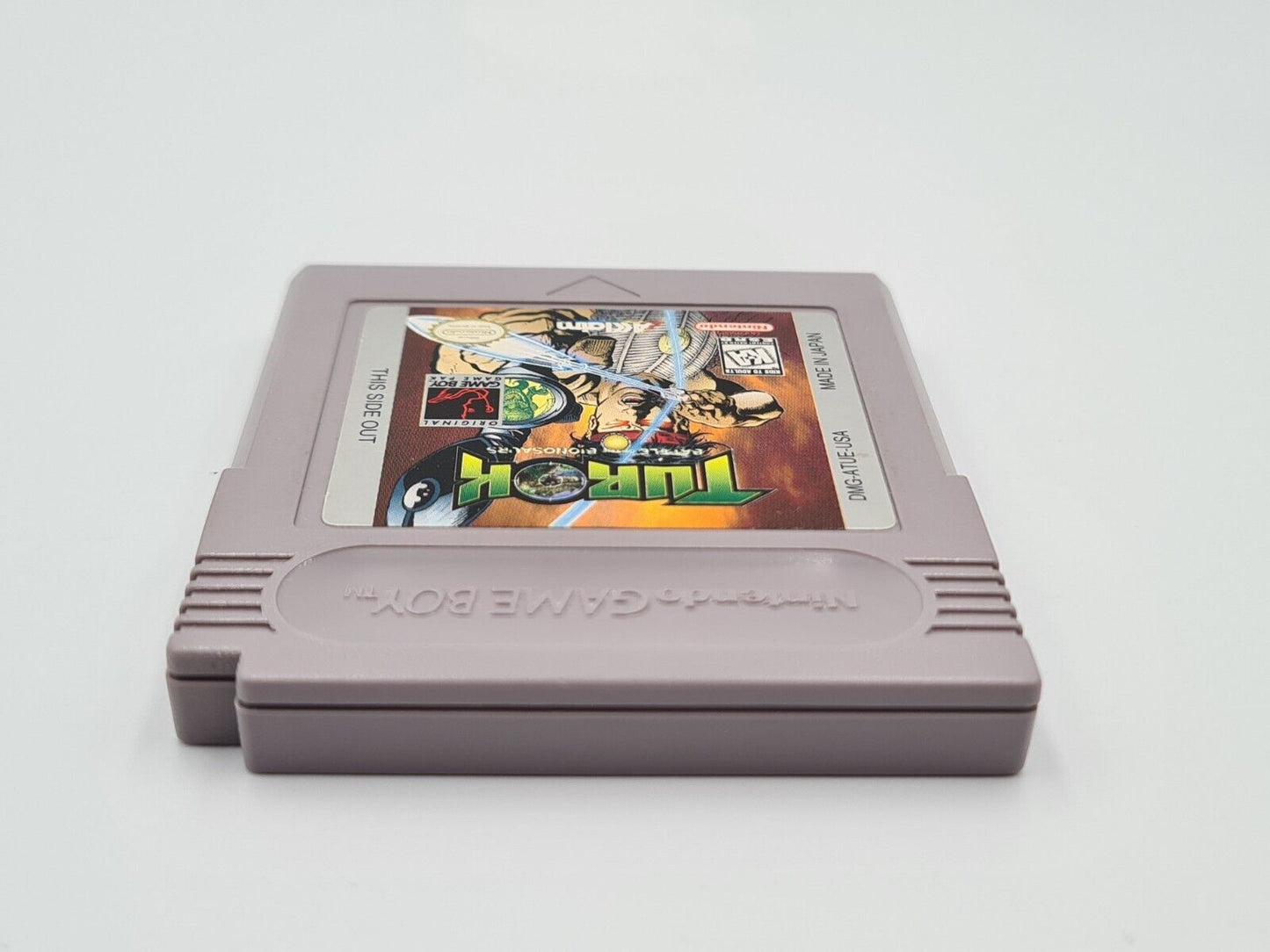 Nintendo Game Boy Classic Spiel Turok Battle of The Bionosaurs Modul USA - T-Retro-Games