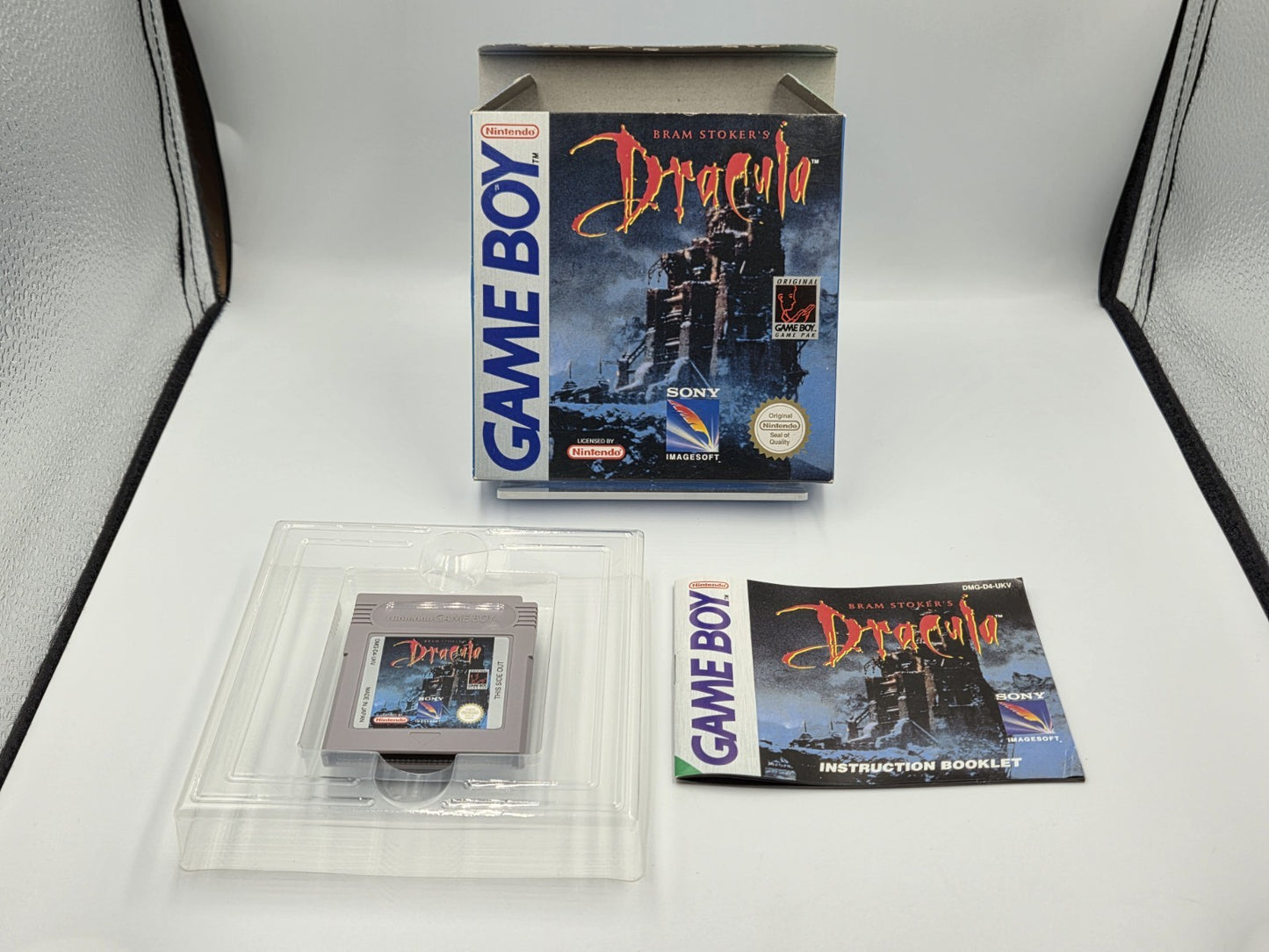 Nintendo Game Boy Classic Spiel Bram Stoker's Dracula mit OVP und Anleitung UKV