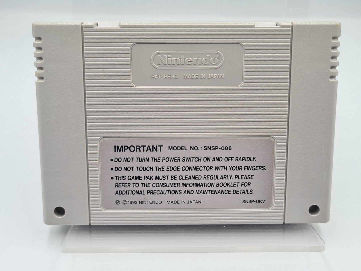 SNES Super Nintendo Run Saber Modul UKV - T-Retro-Games