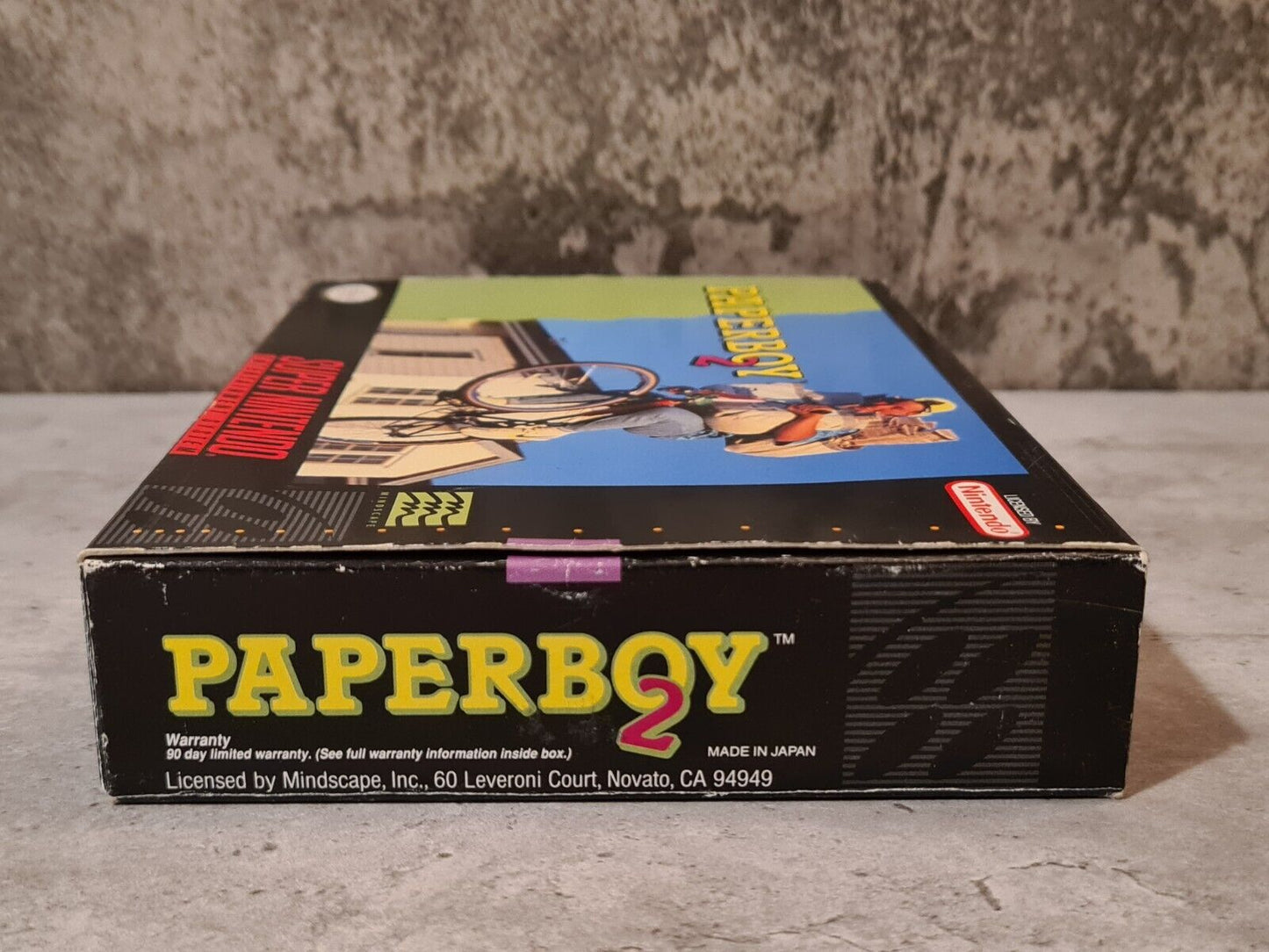 SNES Super Nintendo Paperboy 2 mit OVP und Anleitung NTSC-USA - T-Retro-Games