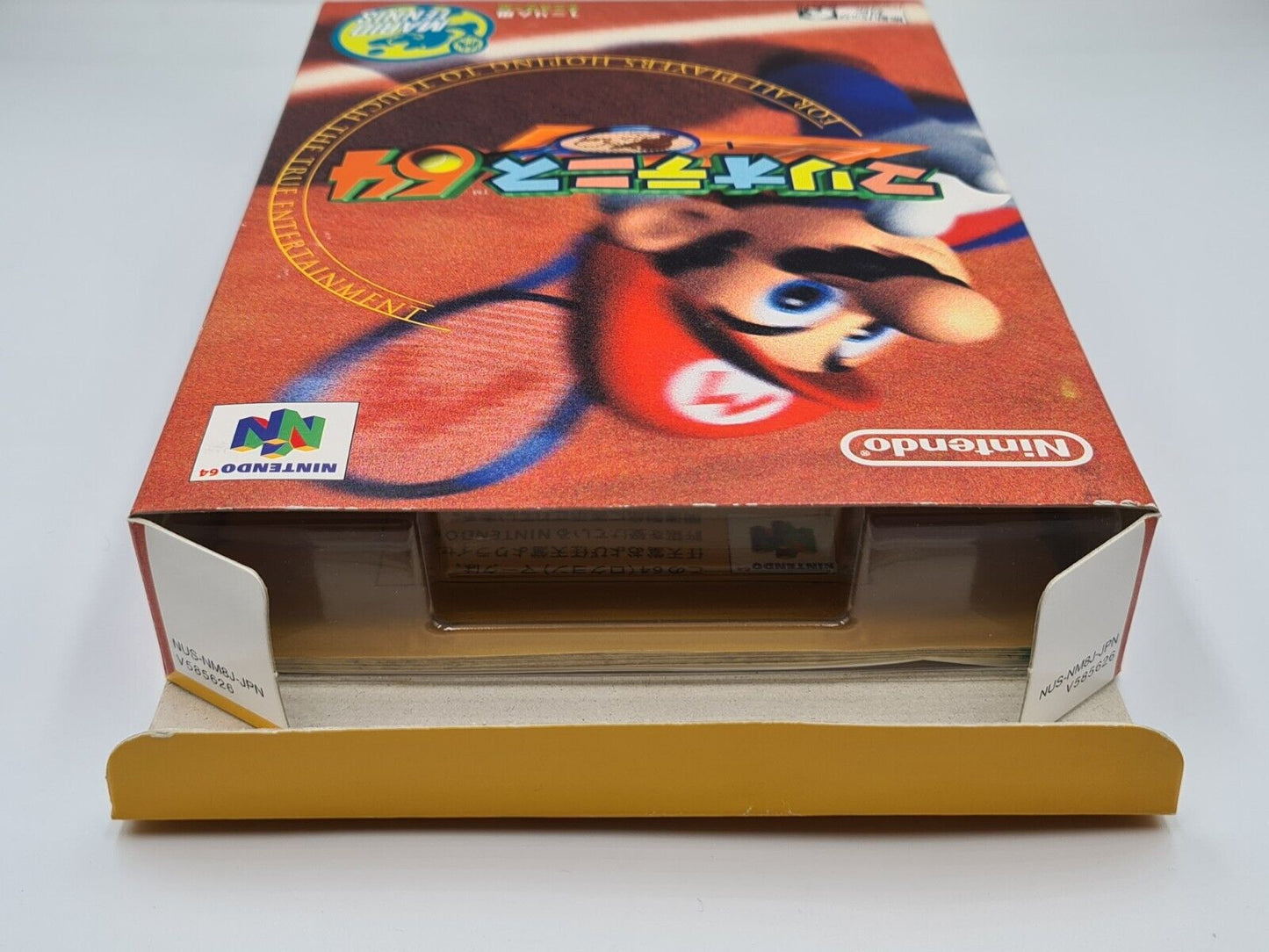 N64 Nintendo 64 NTSC-J Mario Tennis mit OVP und Anleitung Japan - T-Retro-Games
