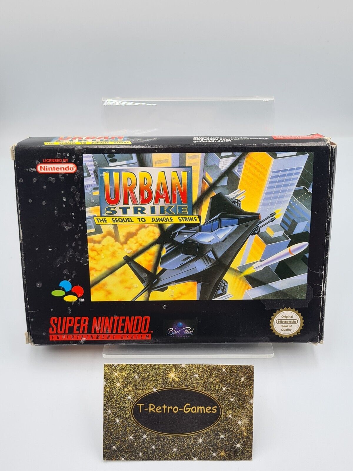 Super Nintendo Urban Strike The Sequel to Jungle Strike + OVP + Anleitung EUR