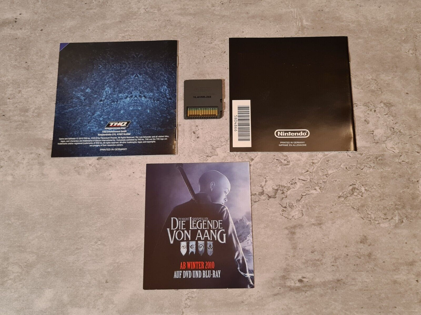 Nintendo DS Die Legende von Aang mit OVP und Anleitung NOE - T-Retro-Games