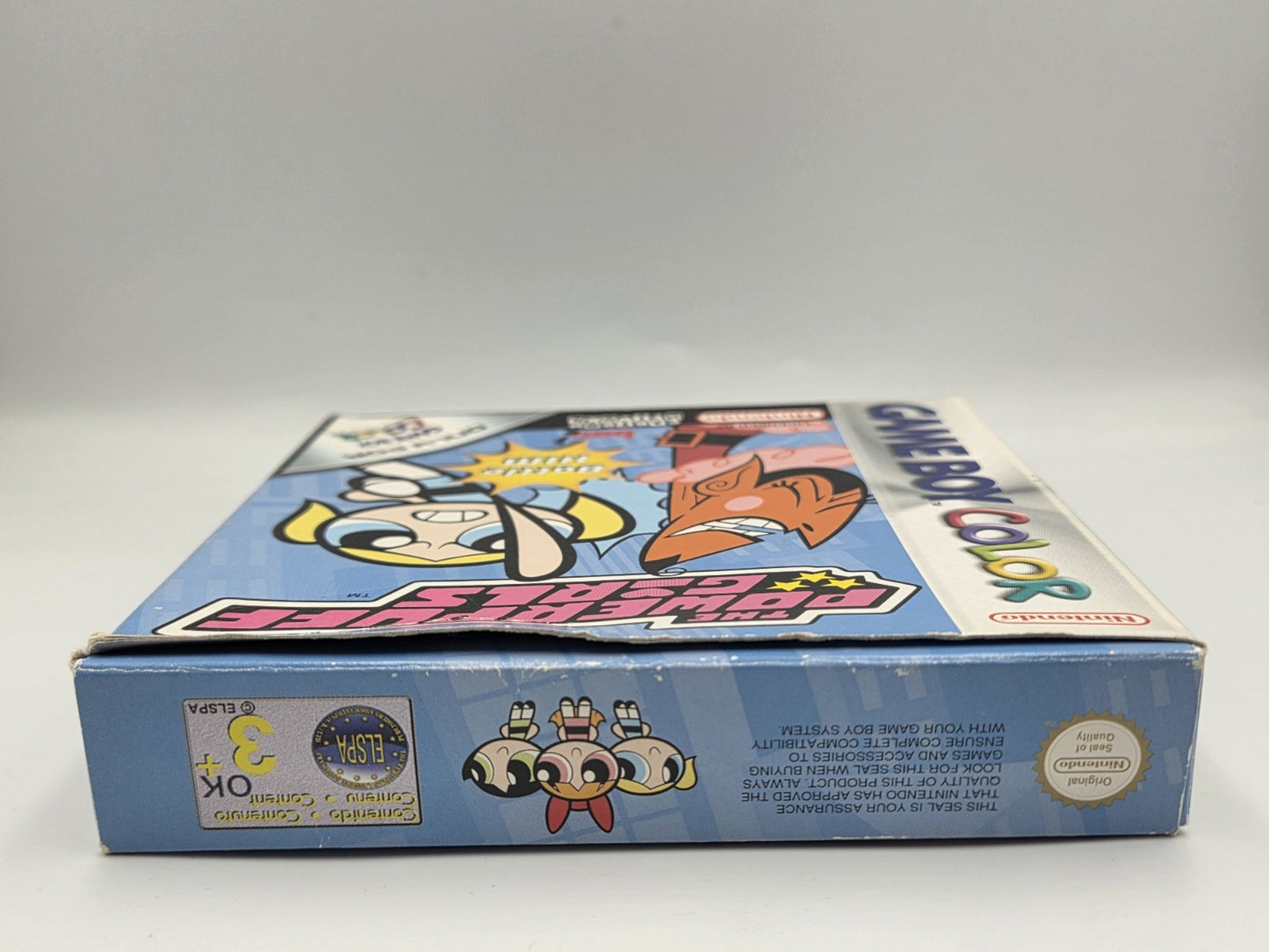 Nintendo Game Boy Color The Powerpuff Girls Battle Him mit OVP und Anleitung UKV