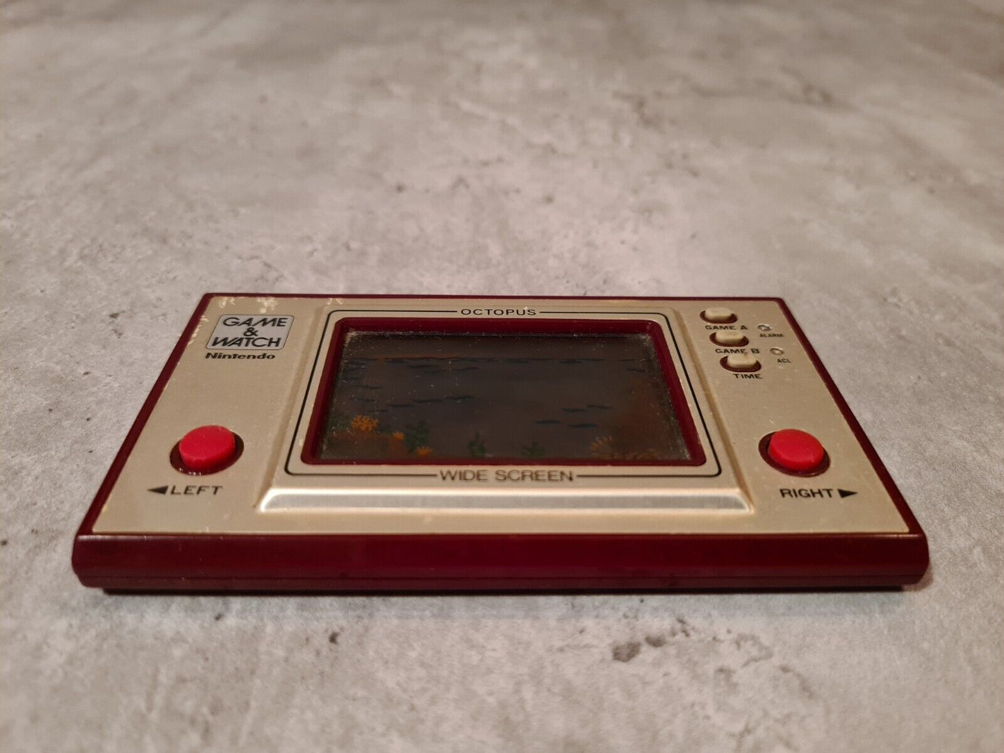 Nintendo Game & Watch Octopus Konsole Console 1981 - T-Retro-Games