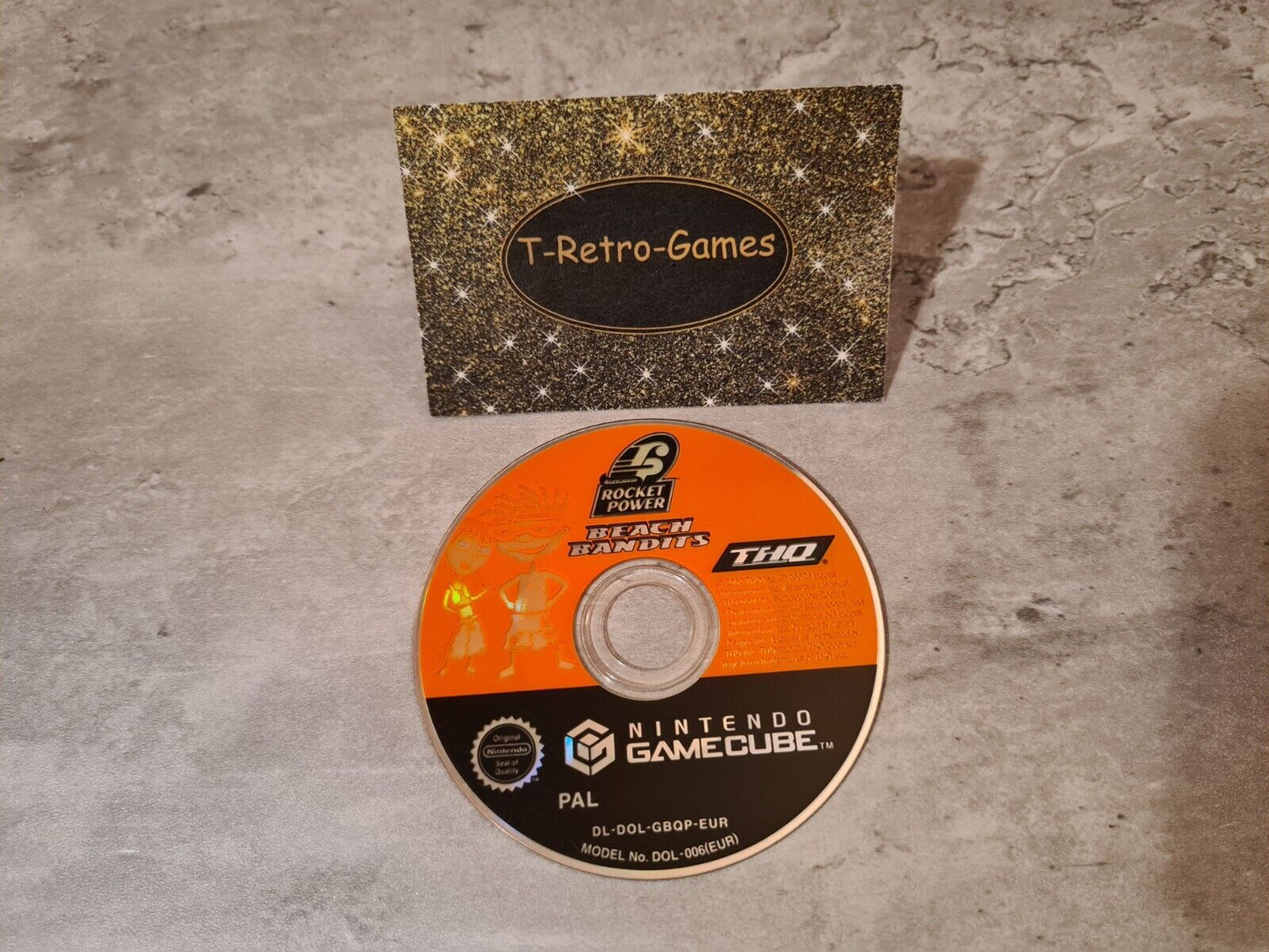 Nintendo GameCube Rocket Power Beach Bandits Disc only nur CD EUR