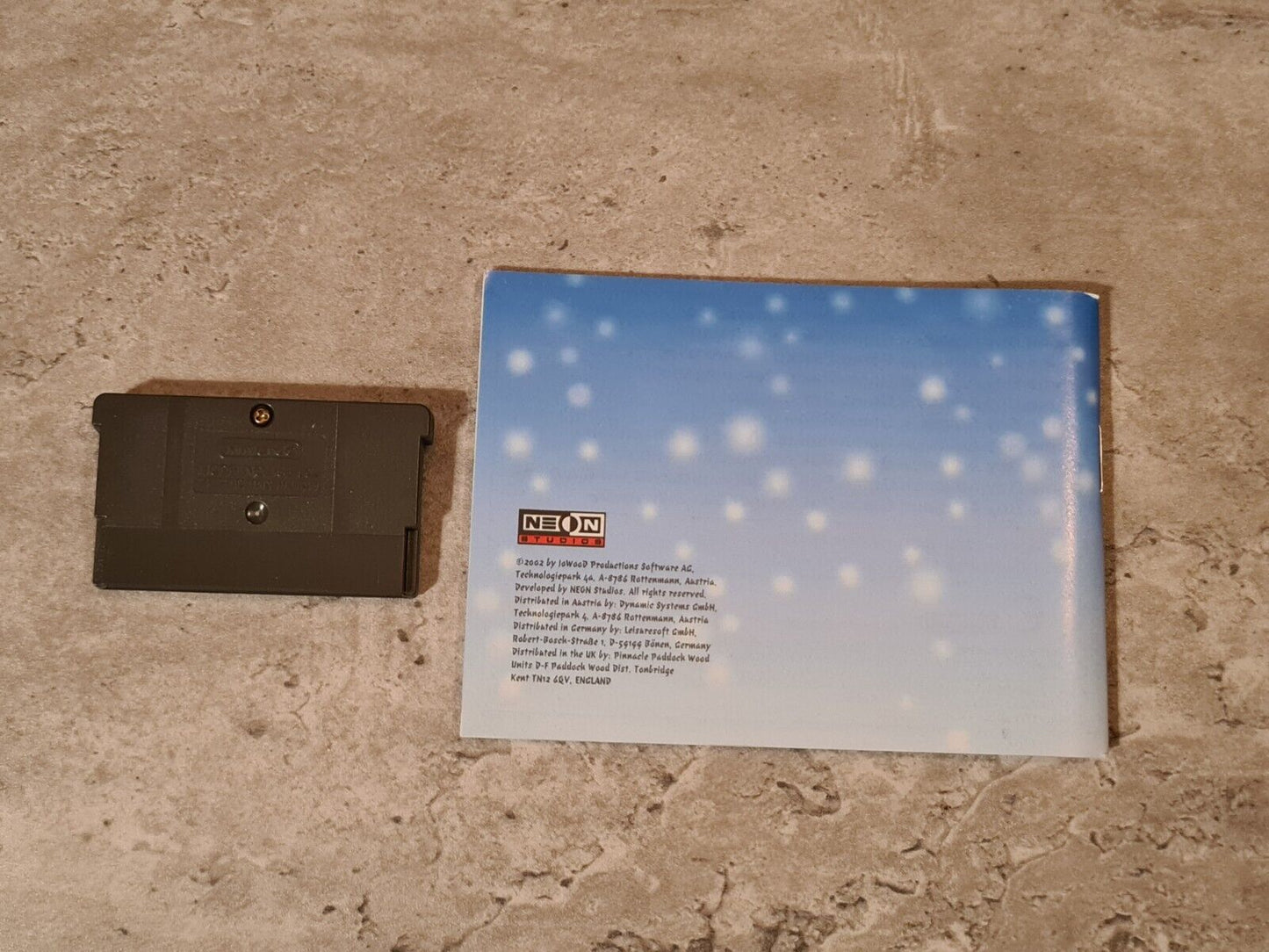 Nintendo Game Boy Advance Santa Claus Jr. Advance mit OVP und Anleitung EUR - T-Retro-Games