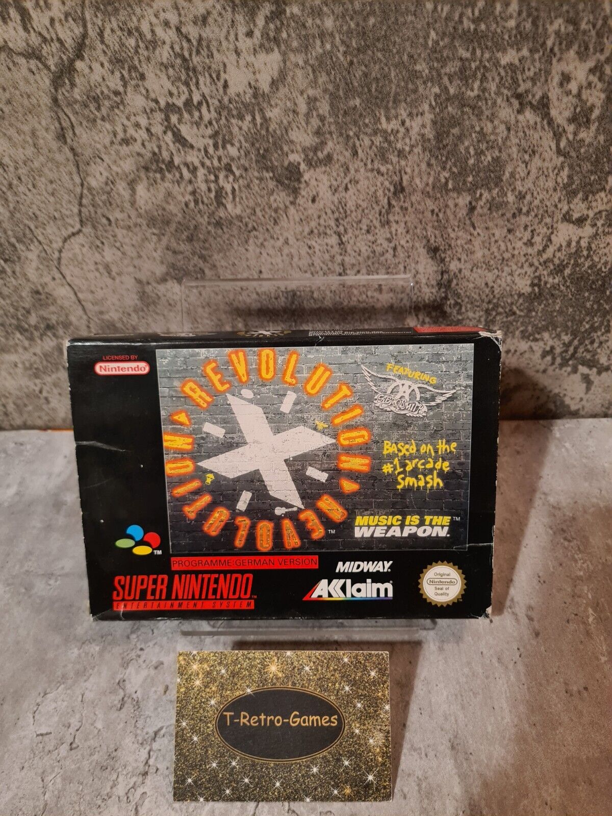 SNES Super Nintendo Revolution X mit OVP und Anleitung NOE - T-Retro-Games