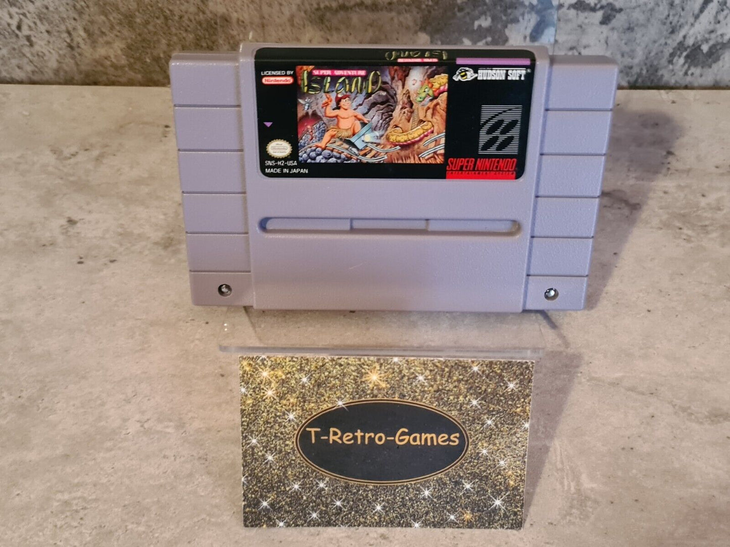 SNES Super Nintendo Super Adventure Island NTSC USA Modul - T-Retro-Games