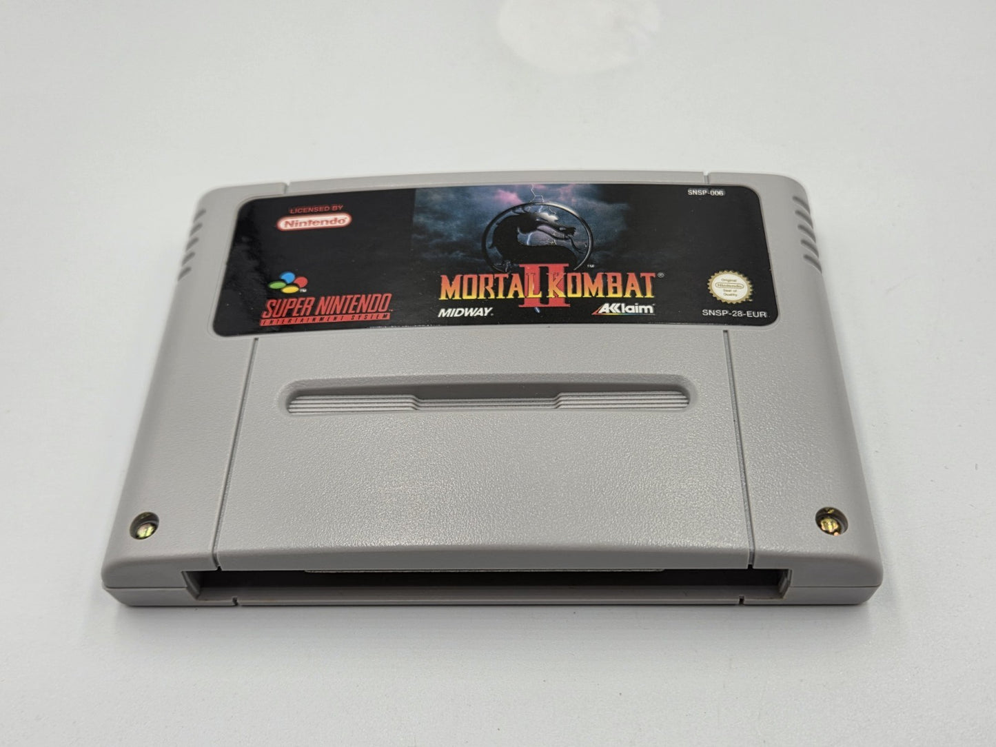 SNES Super Nintendo Mortal Kombat II 2 mit OVP und Anleitung EUR