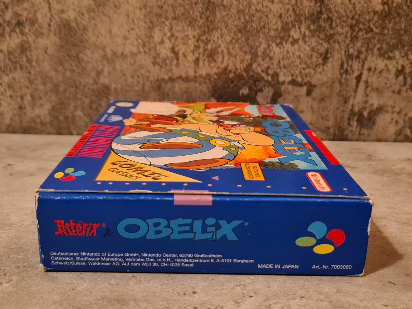 SNES Super Nintendo Asterix & Obelix mit OVP und Anleitung NOE - T-Retro-Games