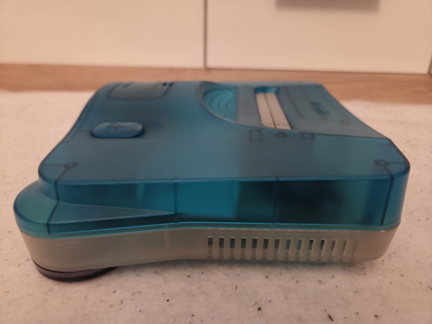 N64 Nintendo 64 Clear Blue Konsole Console OVP
