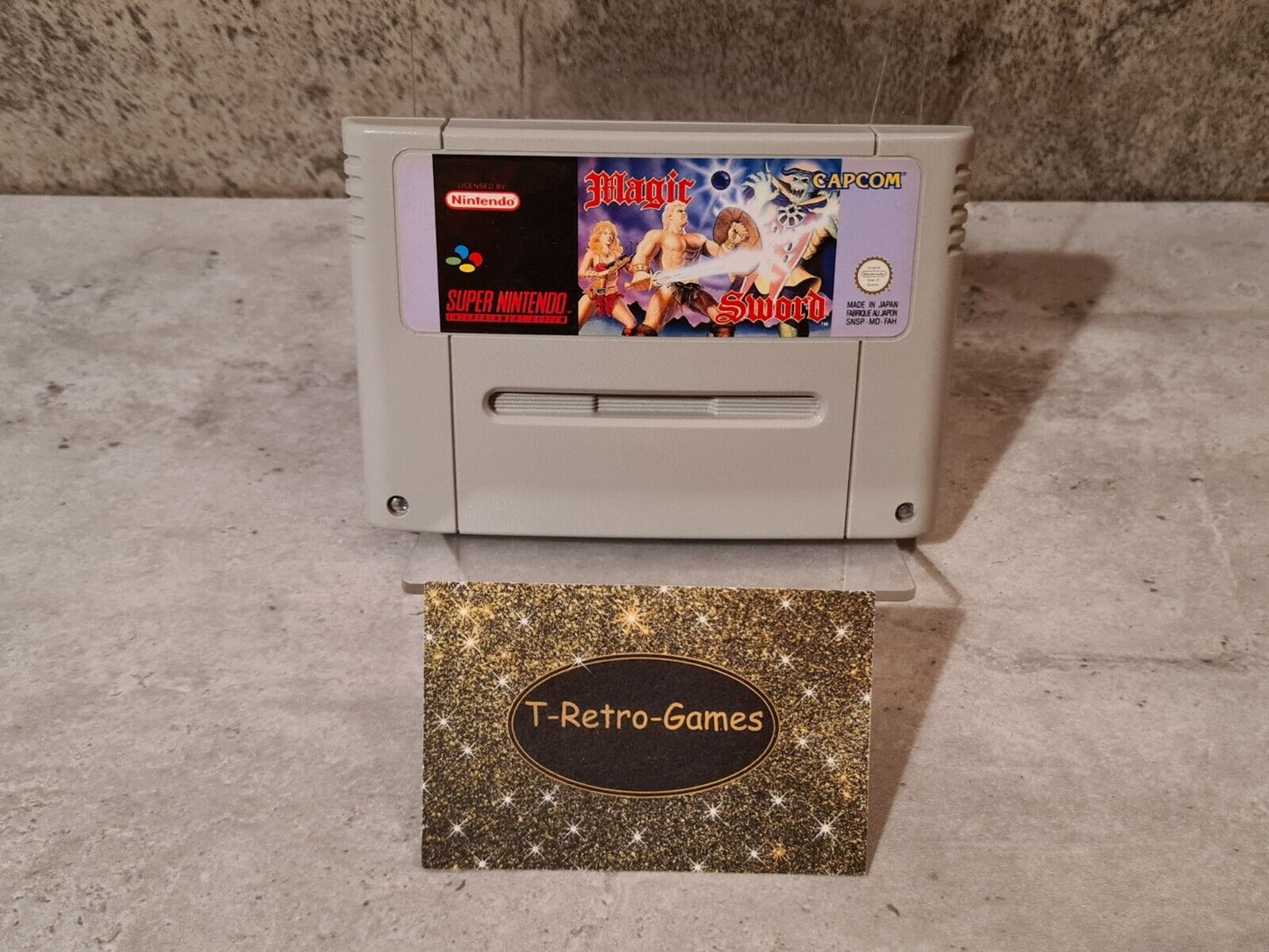 SNES Super Nintendo Magic Sword FAH Modul - T-Retro-Games