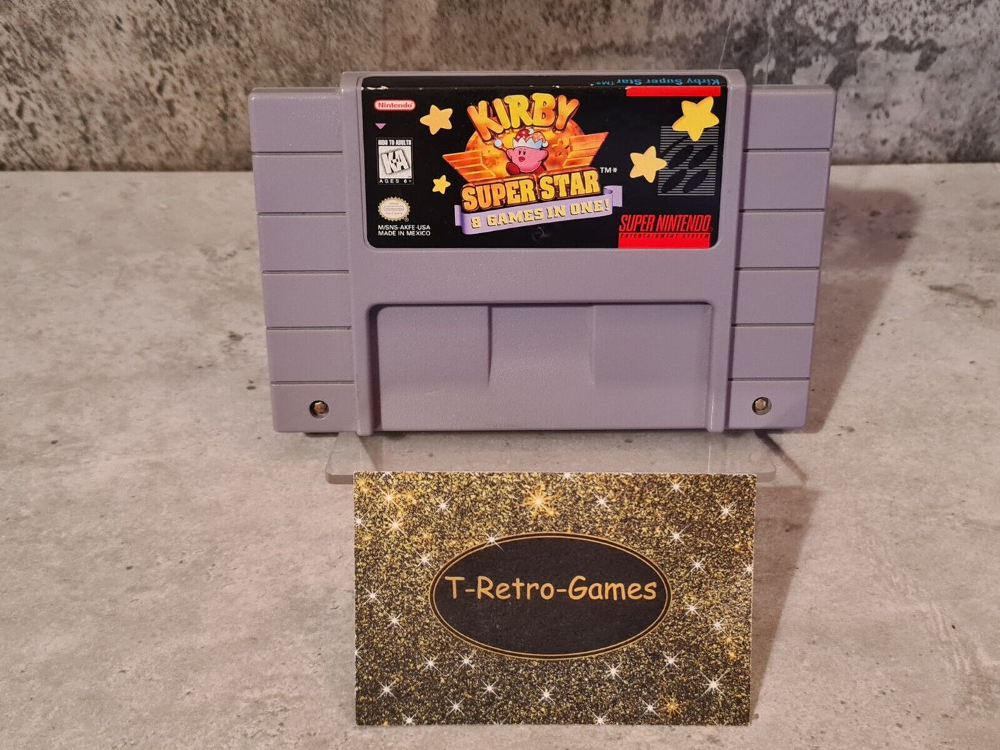 SNES Super Nintendo Kirby Super Star NTSC USA Modul - T-Retro-Games
