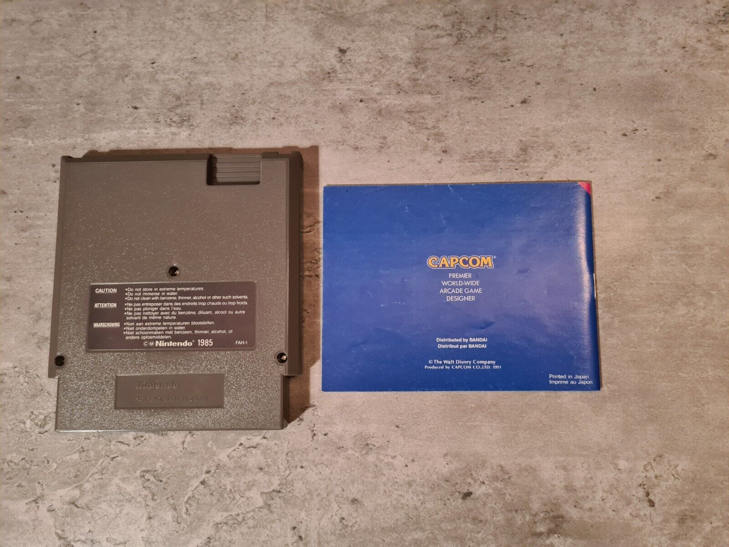 Nintendo NES Disney's TaleSpin mit OVP und Anleitung FRA - T-Retro-Games