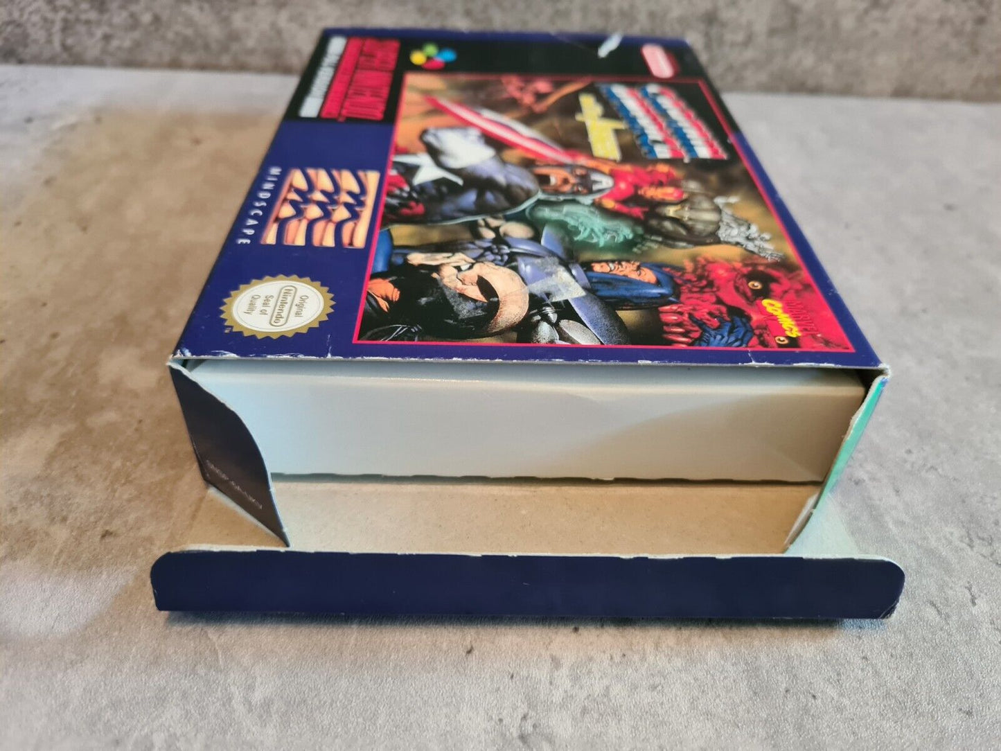 SNES Super Nintendo Captain America and The Avengers mit OVP und Anleitung EUR - T-Retro-Games