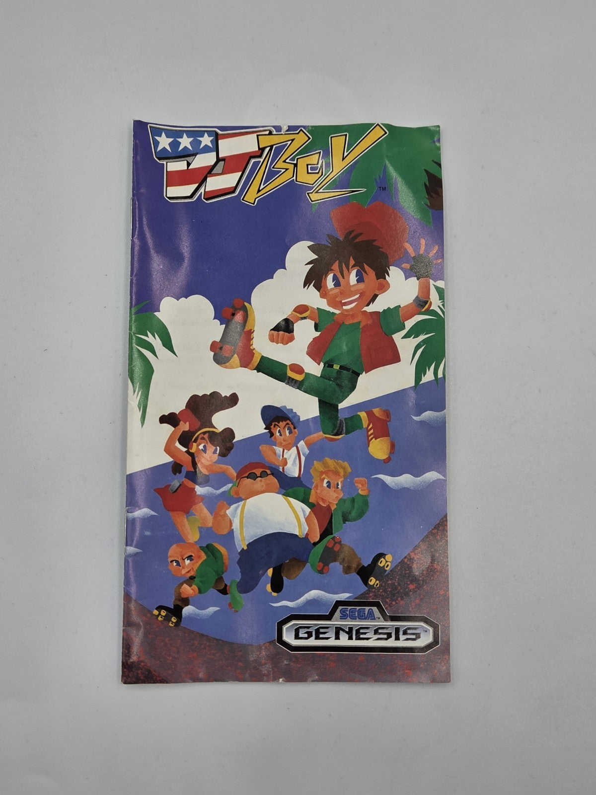 Sega Genesis DJ Boy mit OVP und Anleitung USA