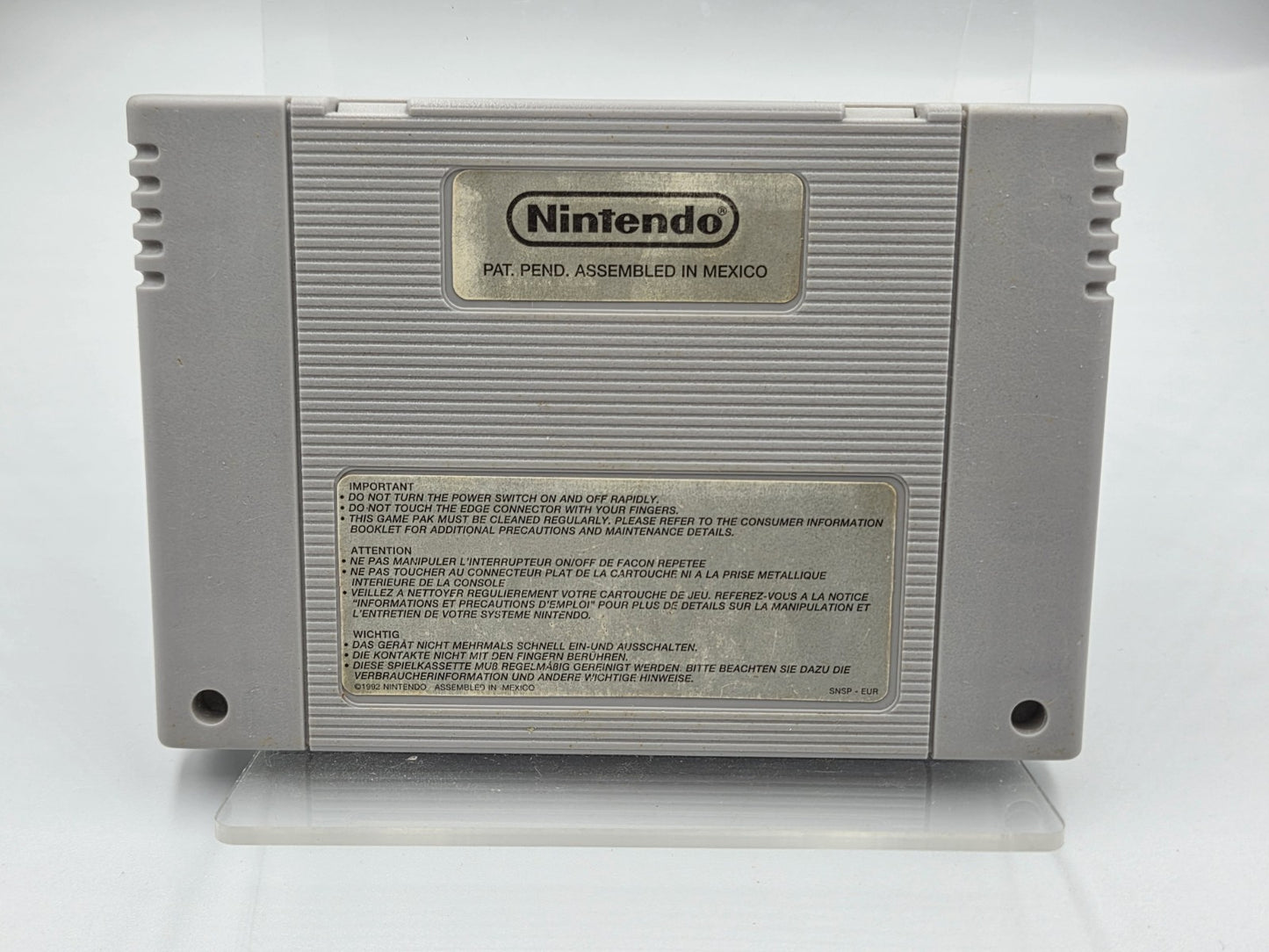 SNES Super Nintendo Ms. Pac-Man EUR Modul