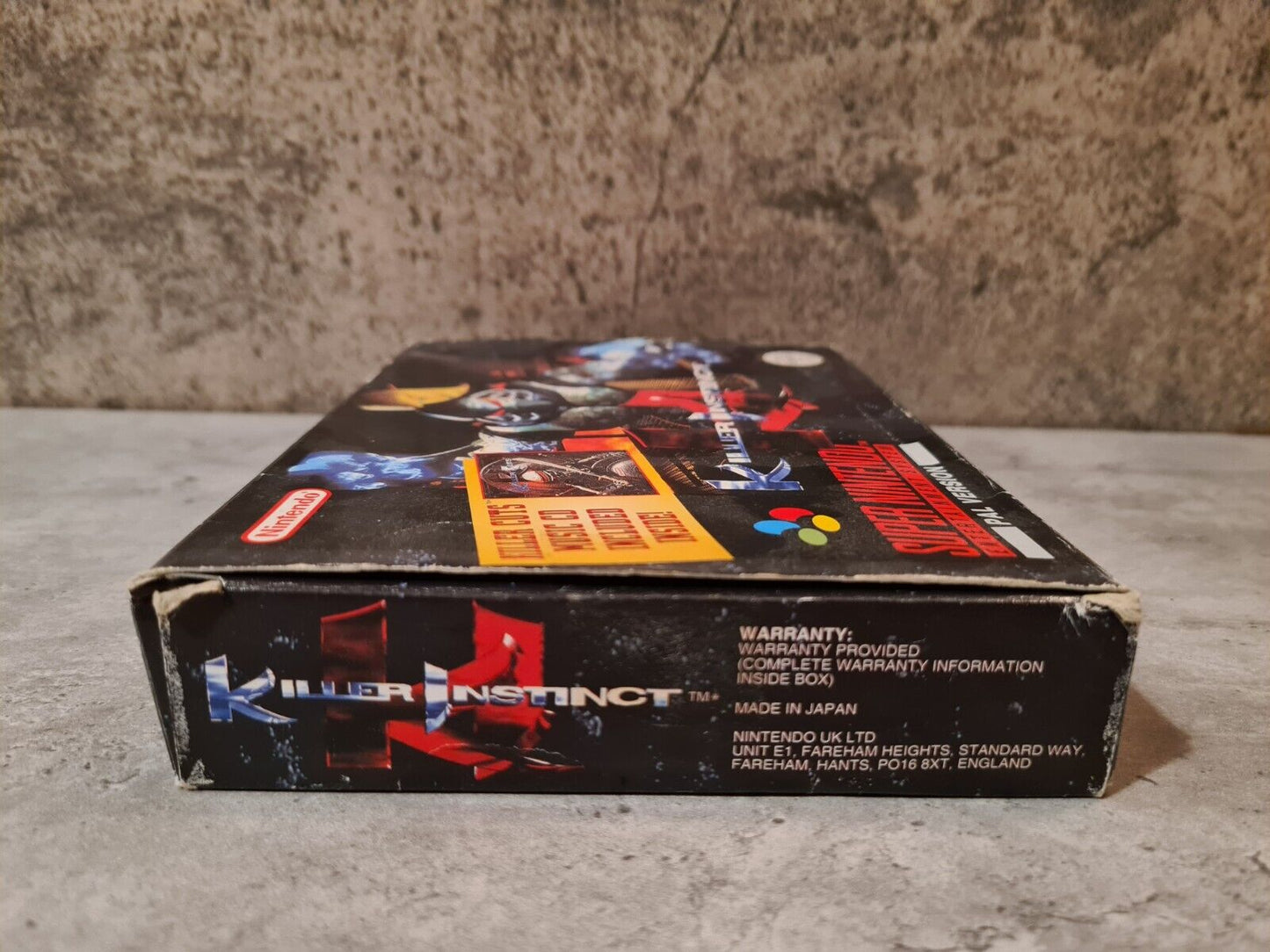 SNES Super Nintendo Killer Instinct mit OVP und Anleitung UKV - T-Retro-Games