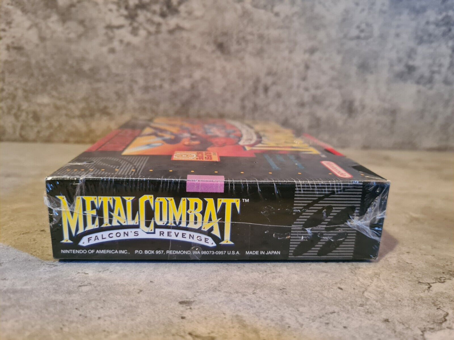 SNES Super Nintendo Metal Combat Falcon's Revenge Neu Sealed NTSC USA - T-Retro-Games