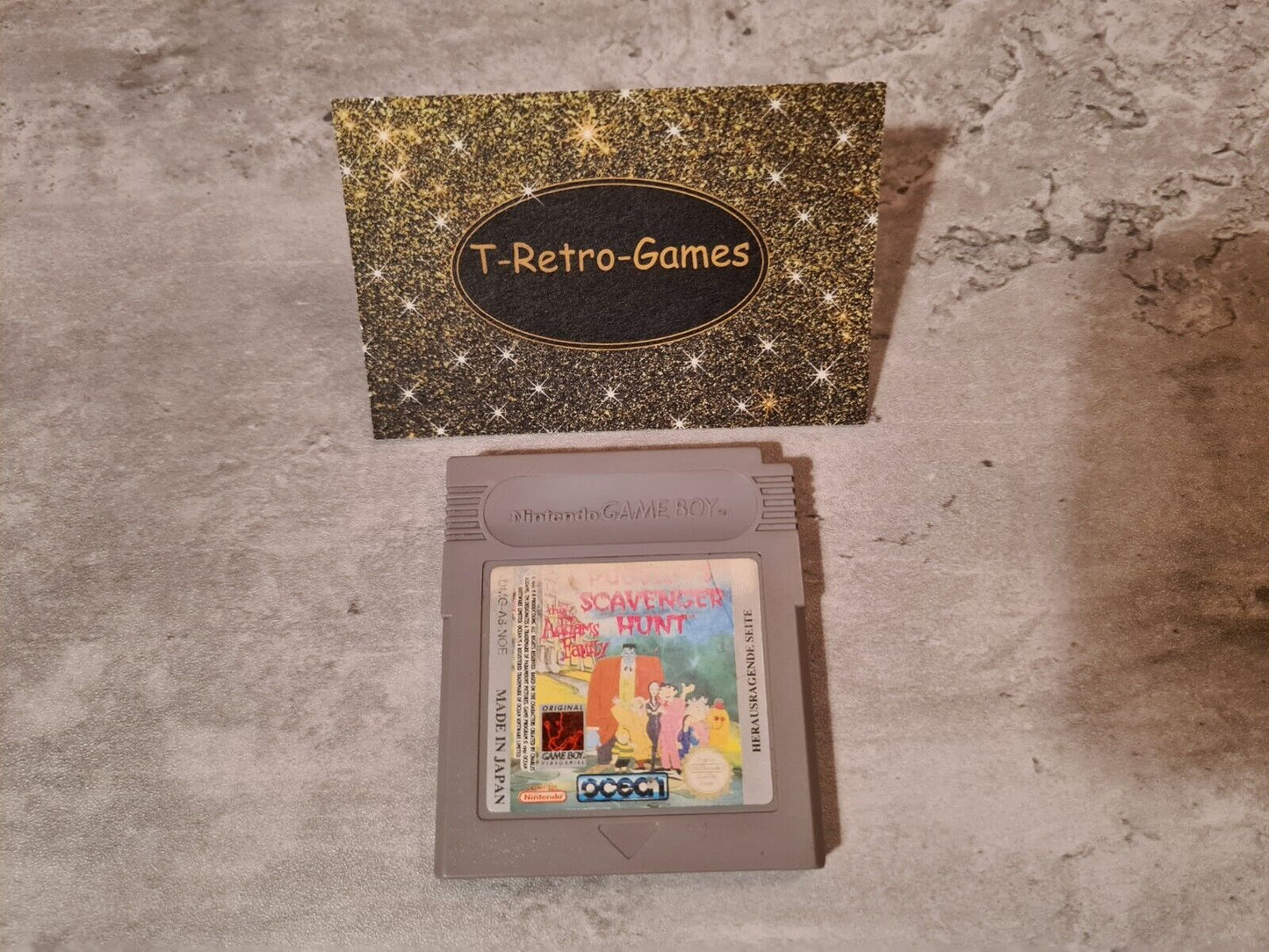 Nintendo Gameboy Classic The Addams Family Pugsley's Scavenger Hunt Modul NOE - T-Retro-Games