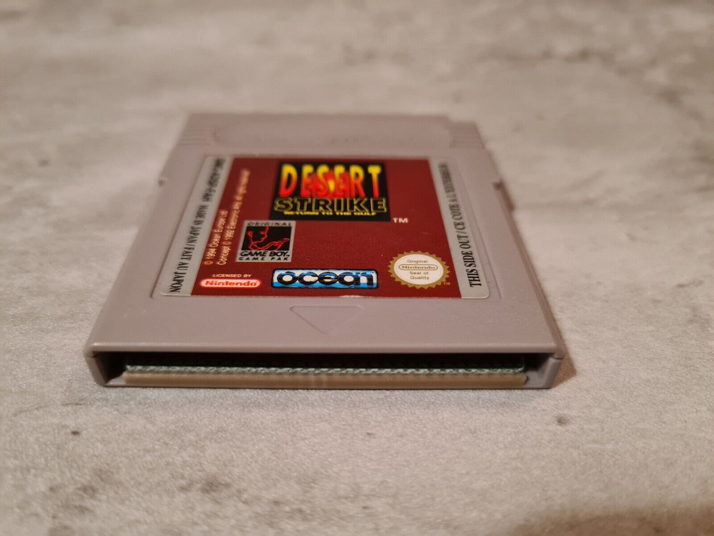 Nintendo Gameboy Classic Spiel Desert Strike Return to the Golf Modul FAH - T-Retro-Games