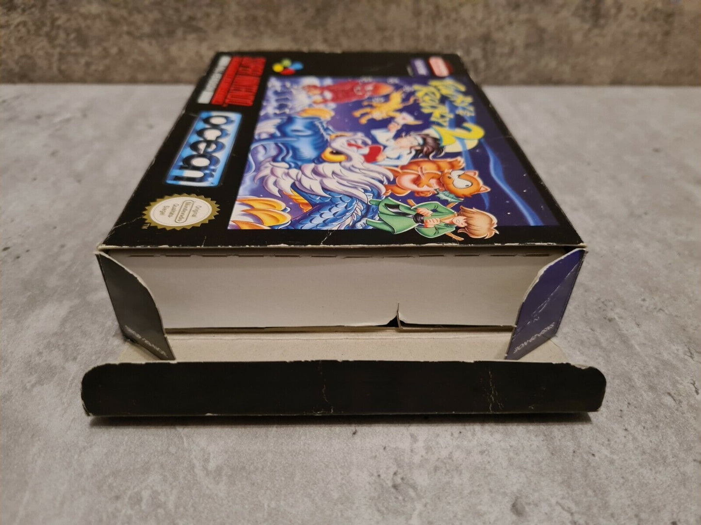 SNES Super Nintendo Pocky & Rocky 2 mit OVP und Anleitung NOE - T-Retro-Games