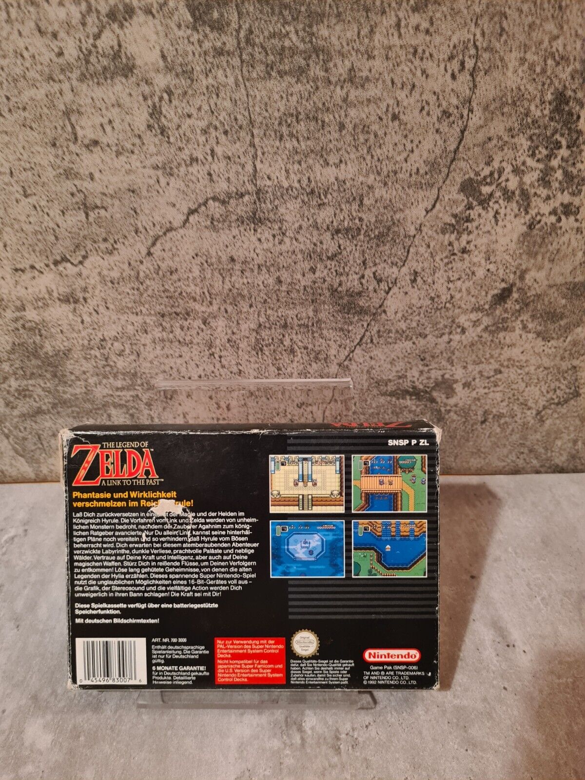 Super Nintendo The Legend of Zelda A Link to the Past mit OVP + Anleitung NOE