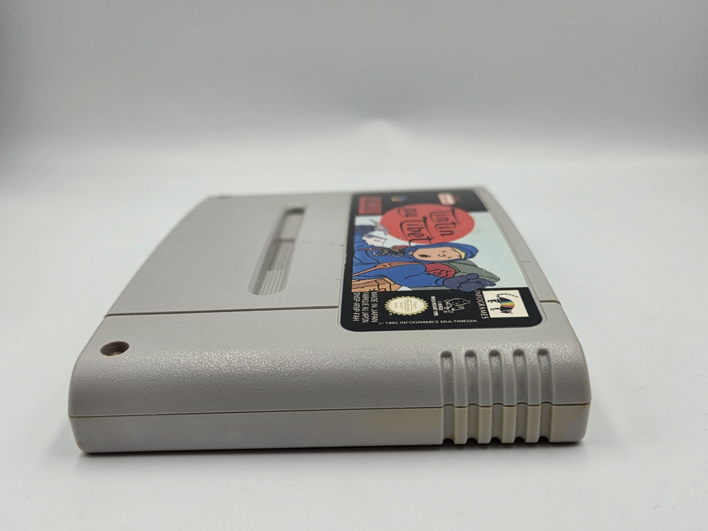 SNES Super Nintendo TinTin au Tibet Modul FAH - T-Retro-Games