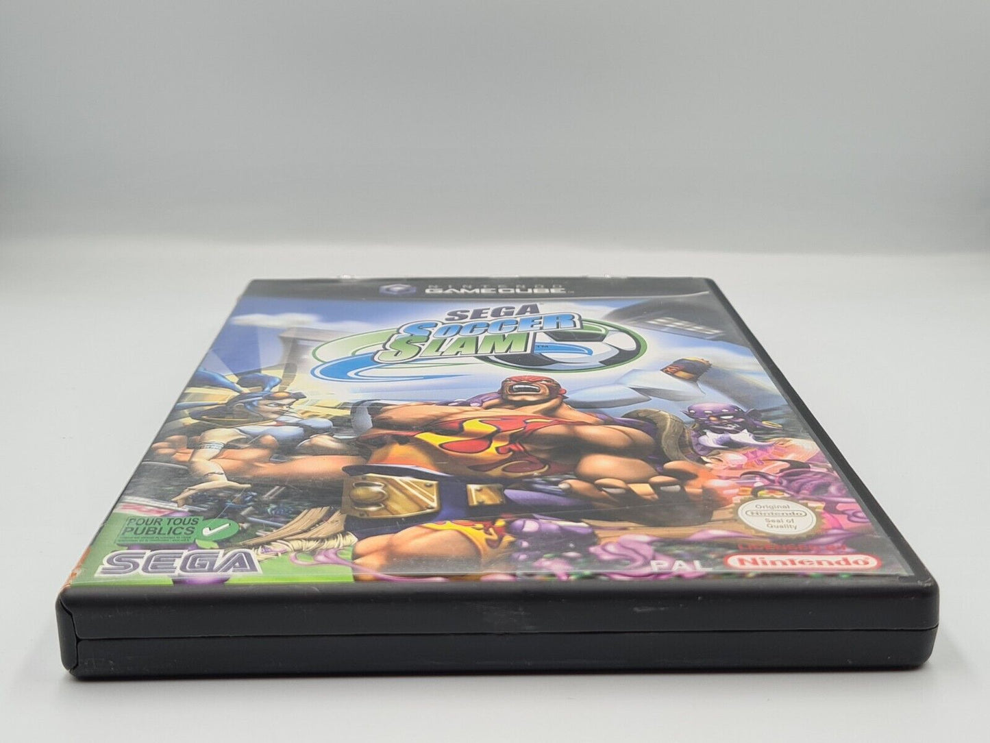 Nintendo GameCube Sega Soccer Slam mit OVP und Anleitung FAH - T-Retro-Games