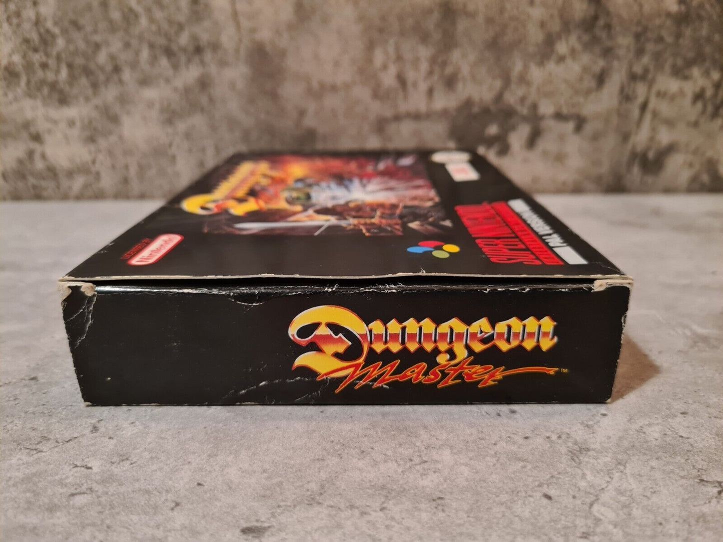 SNES Super Nintendo Dungeon Master mit OVP und Anleitung UKV - T-Retro-Games