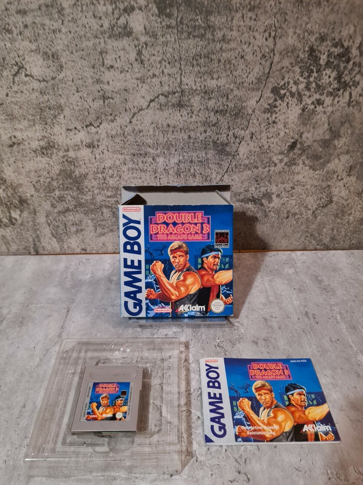 Nintendo Game Boy Classic Double Dragon 3 mit OVP und Anleitung NOE - T-Retro-Games