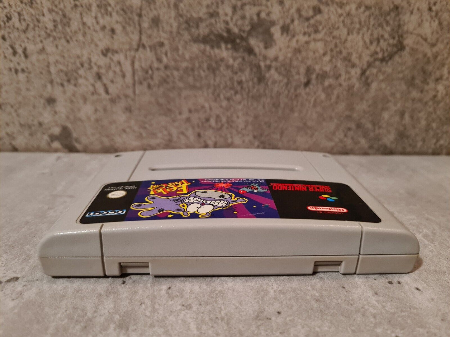 SNES Super Nintendo Eek! The Cat UKV Modul - T-Retro-Games