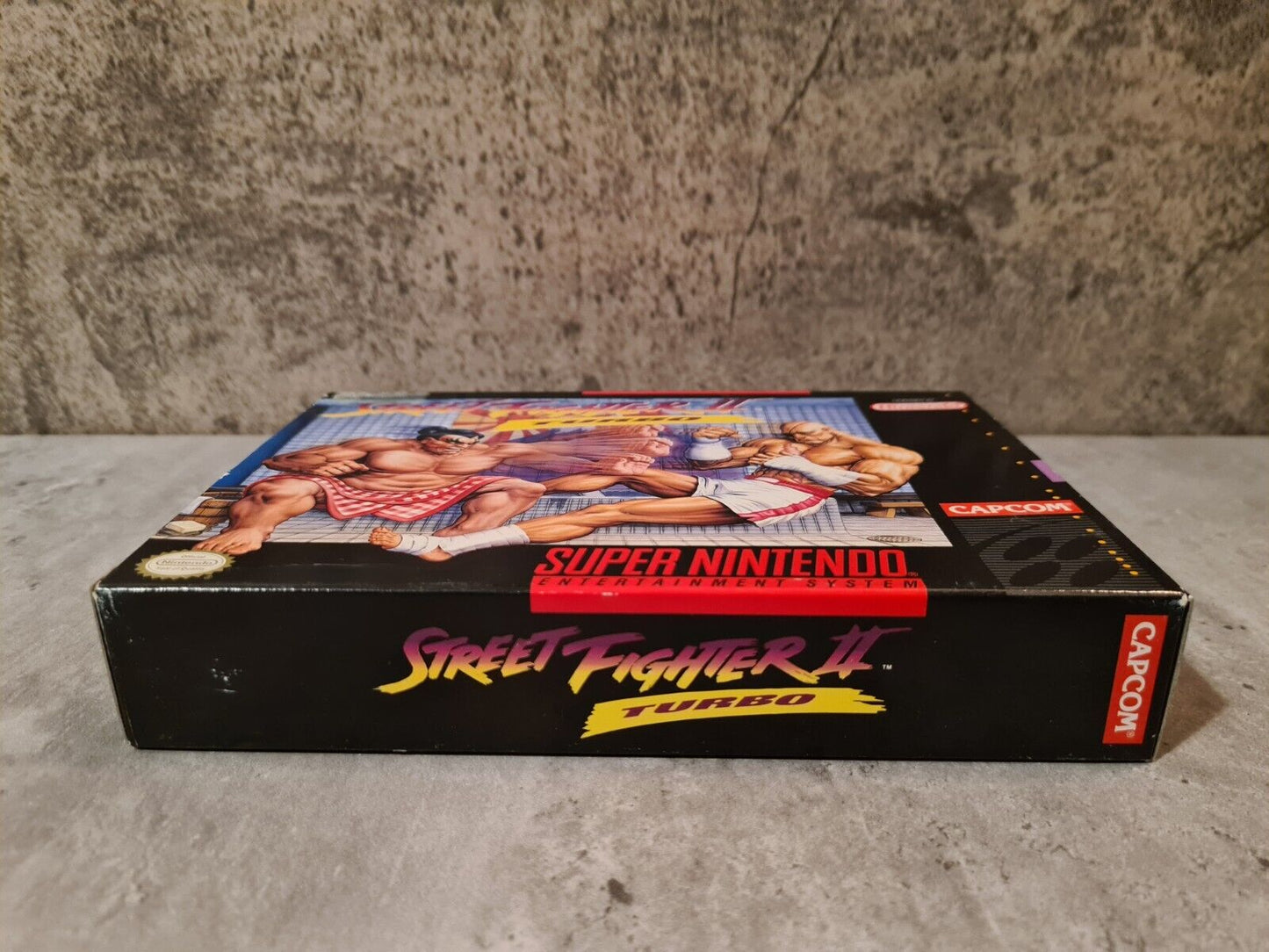 SNES Super Nintendo Street Fighter II Turbo mit OVP und Anleitung NTSC USA - T-Retro-Games