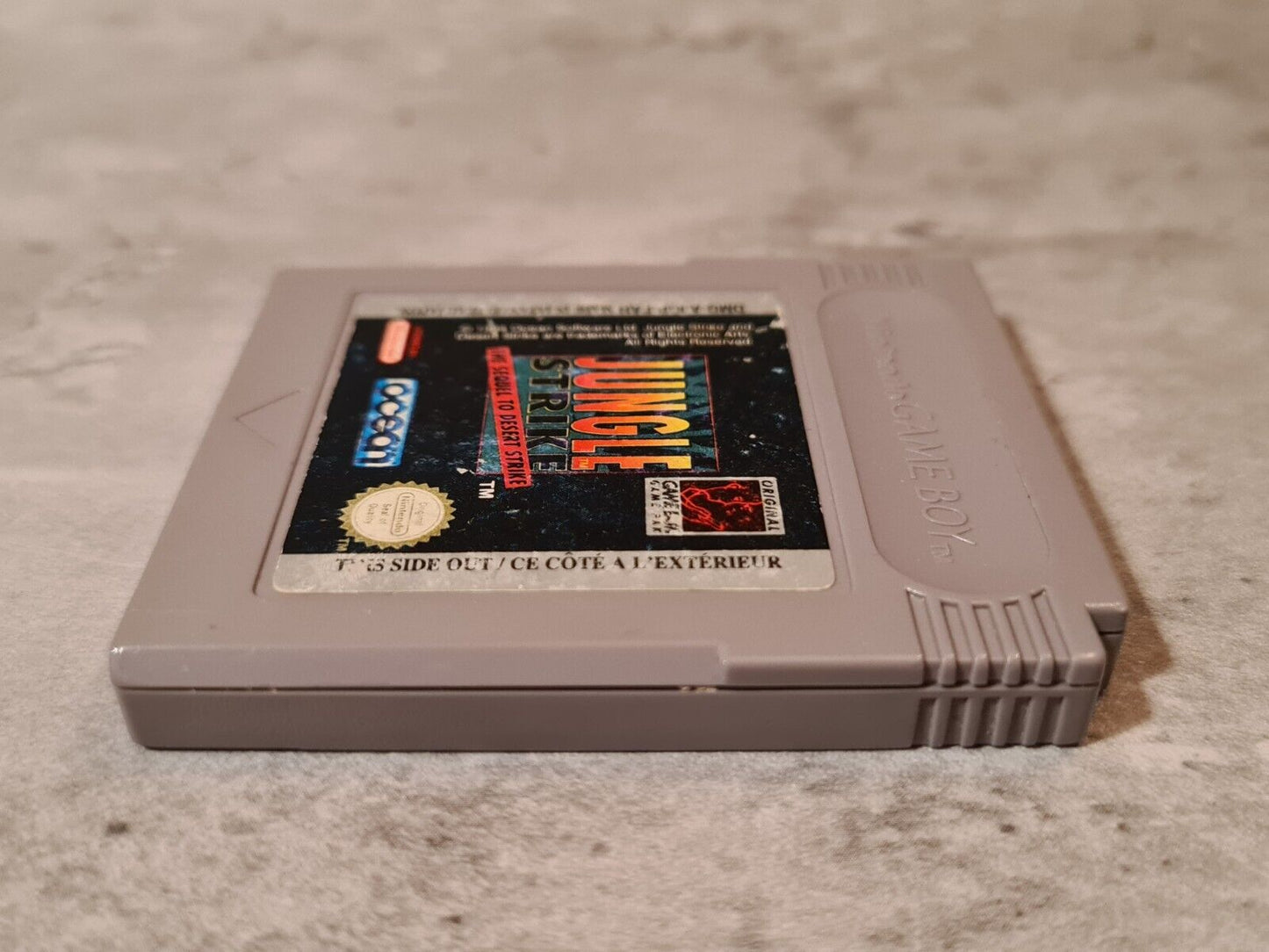 Game Boy Classic Spiel Jungle Strike The Sequel to Desert Strike Modul FAH