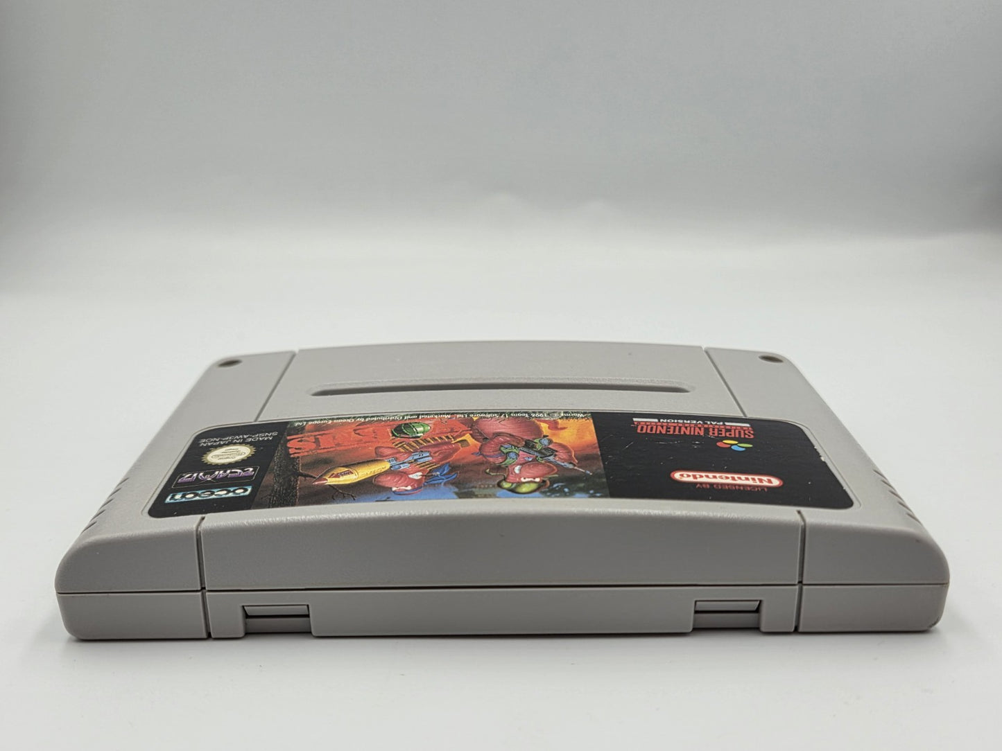 SNES Super Nintendo Worms Modul NOE