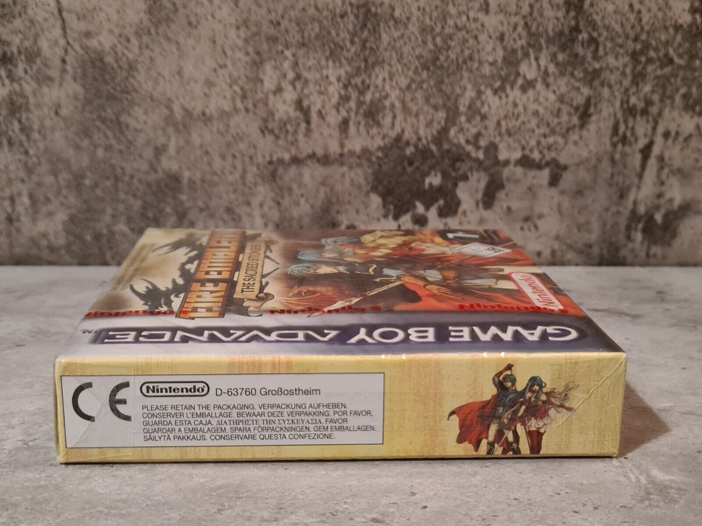Nintendo Game Boy Advance Fire Emblem The Sacred Stones Red Strip Sealed Neu New - T-Retro-Games