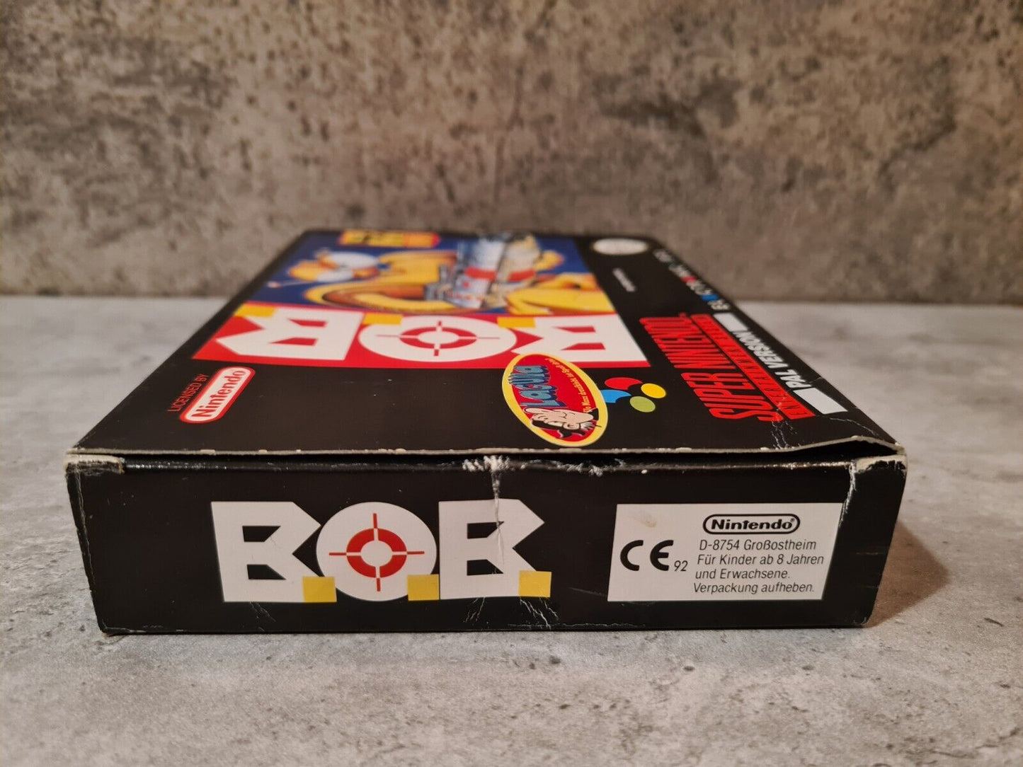 SNES Super Nintendo B.O.B. mit OVP und Anleitung NOE - T-Retro-Games