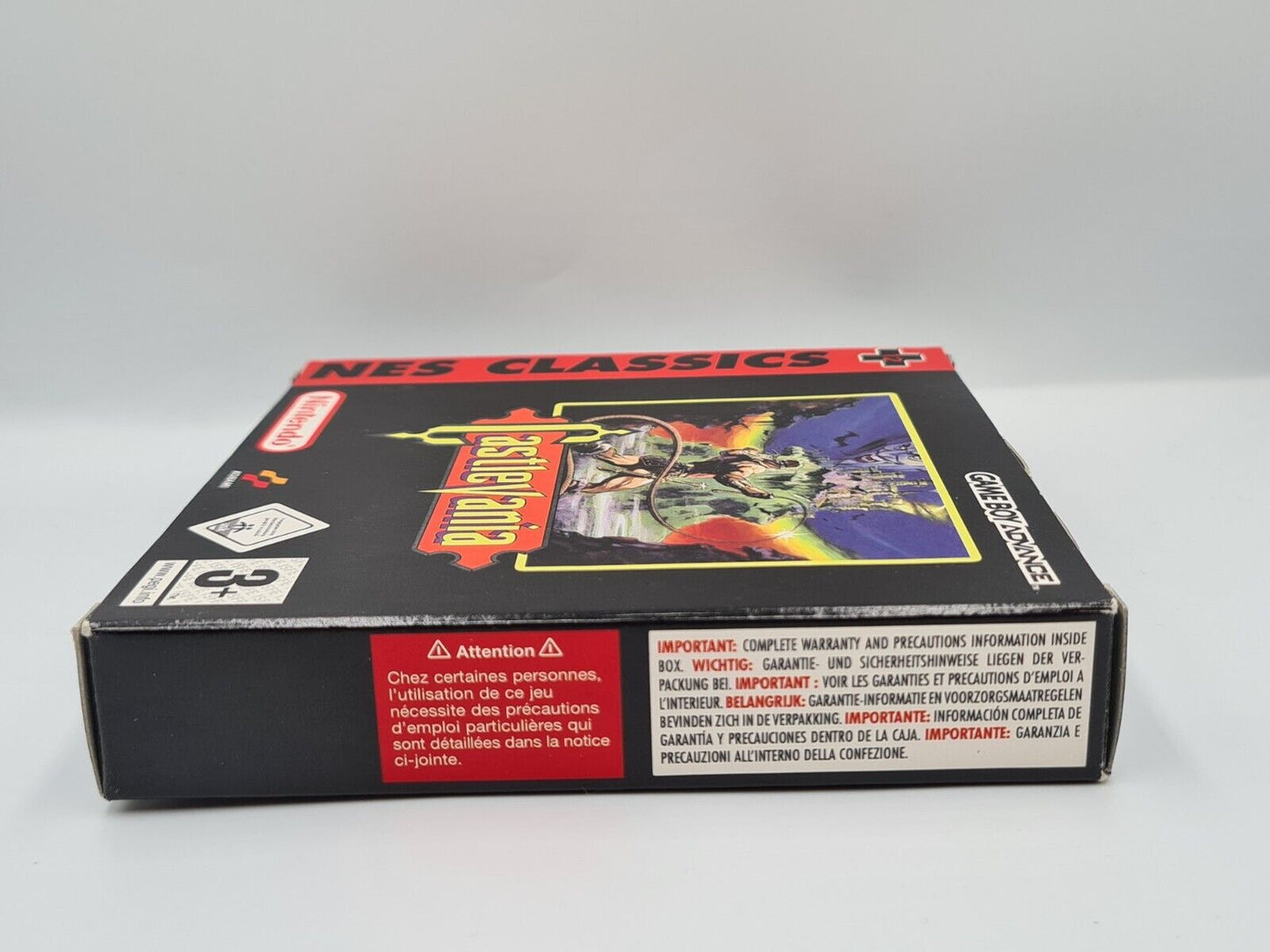 Nintendo Game Boy Advance NES Classics Castlevania mit OVP und Anleitung EUR - T-Retro-Games
