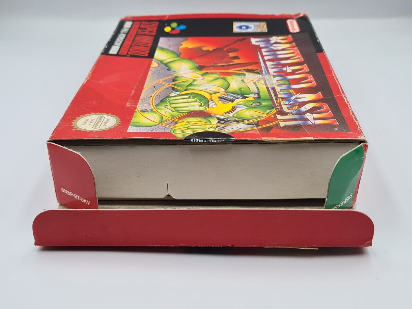 SNES Super Nintendo Battleclash mit OVP und Anleitung UKV - T-Retro-Games