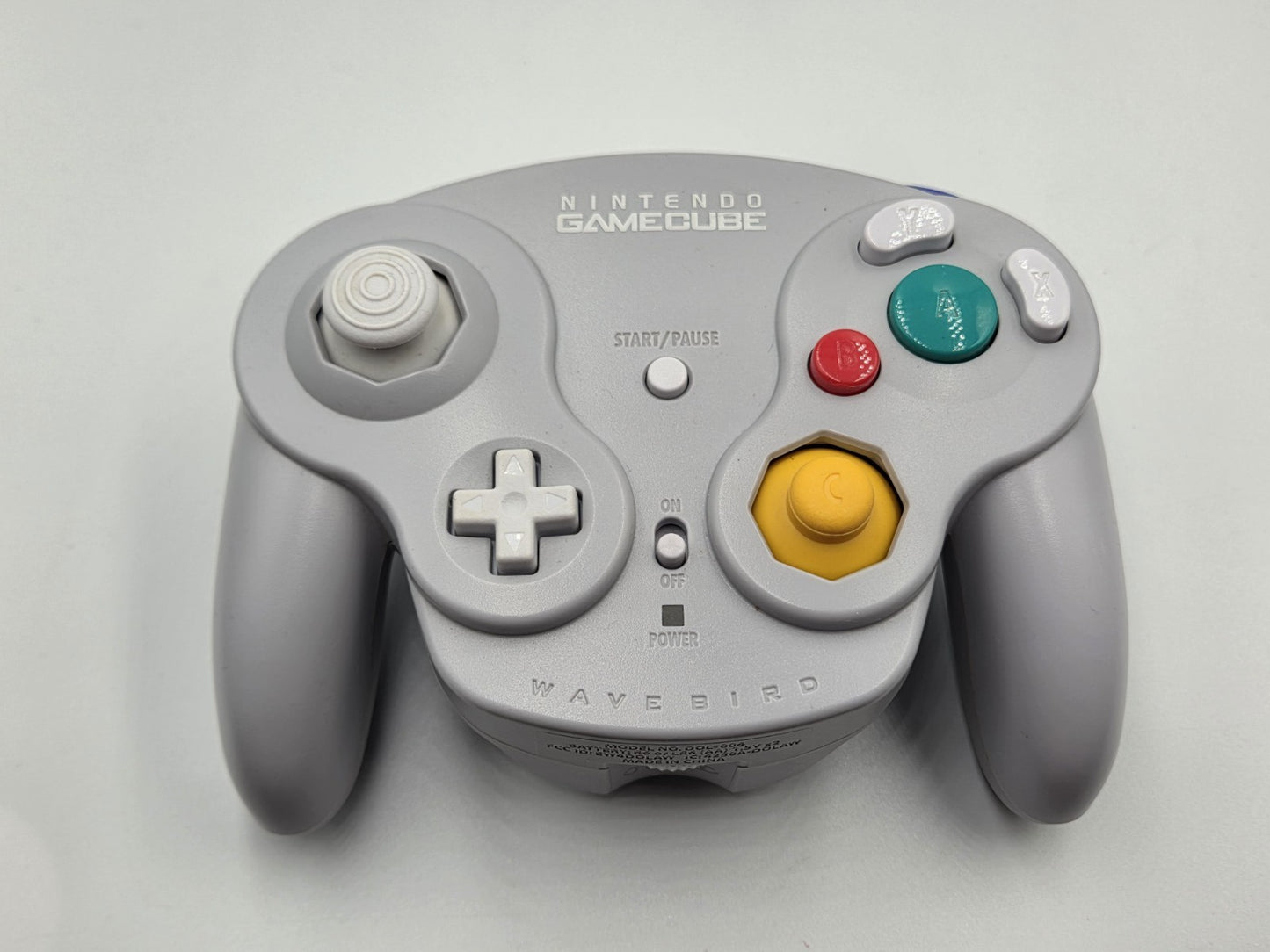 Nintendo GameCube Wavebird Controller Joystick mit Receiver DOL-004 - T-Retro-Games