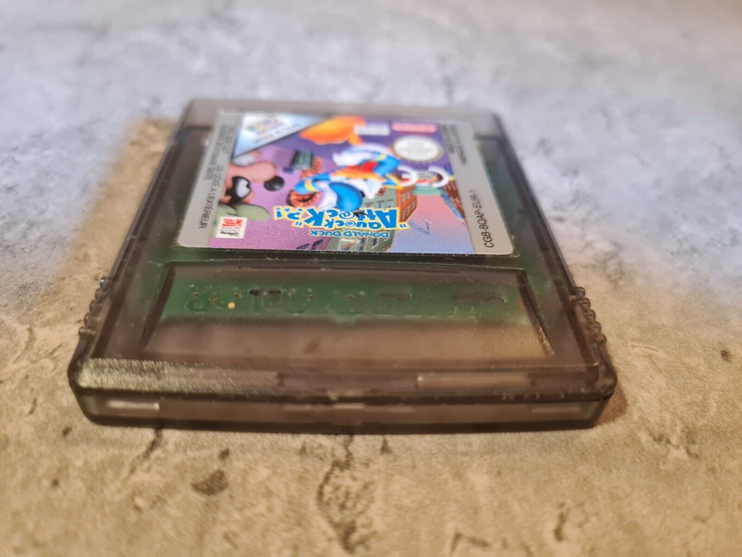 Nintendo Game Boy Color Disney Donald Duck Qu@ck Att@ck EUR Modul - T-Retro-Games