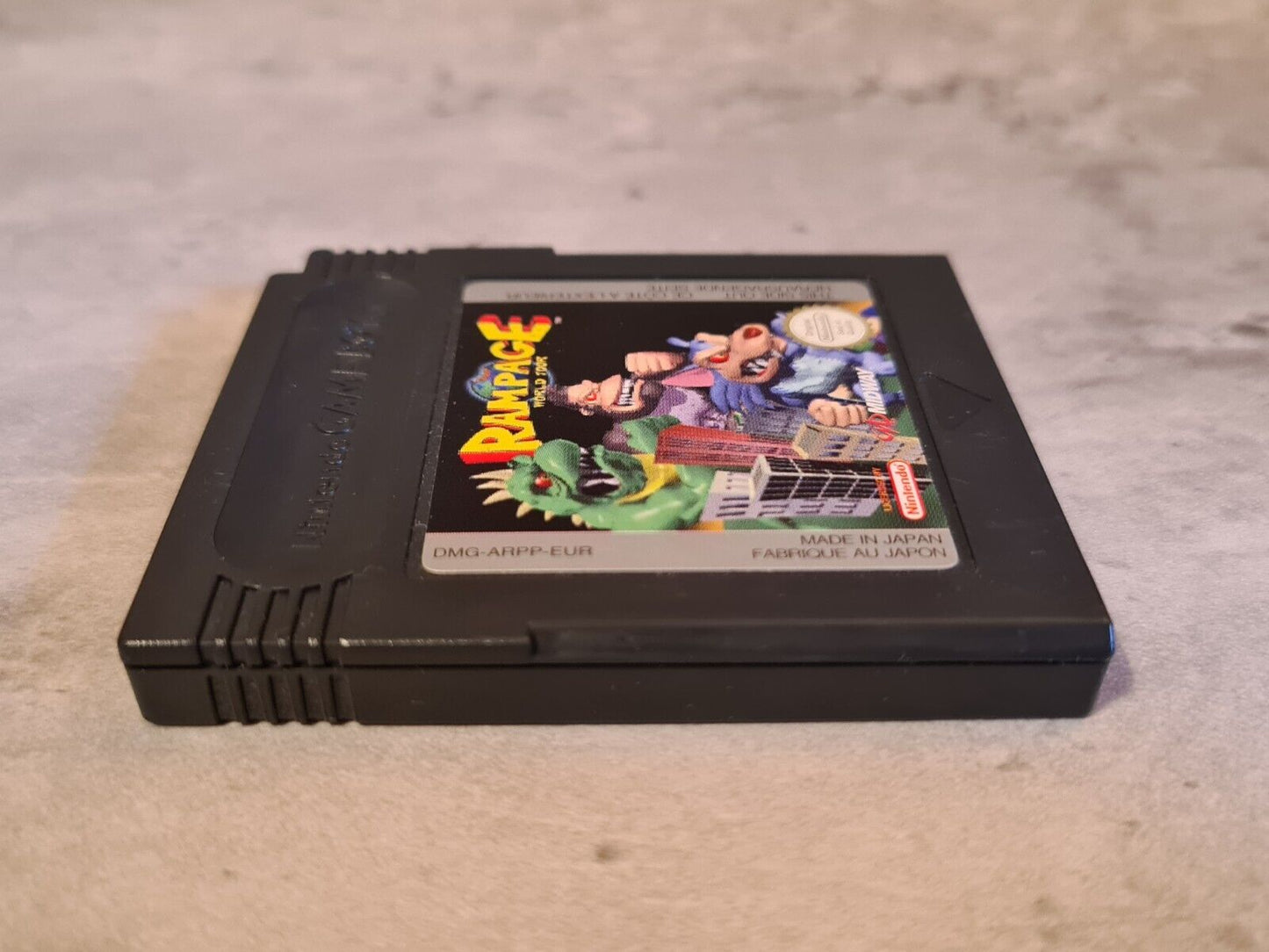 Nintendo Game Boy Color Rampage World Tour EUR Modul - T-Retro-Games